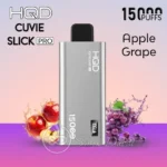HQD-Cuvie-Slick-Pro-15000-Puffs-Apple-Grape