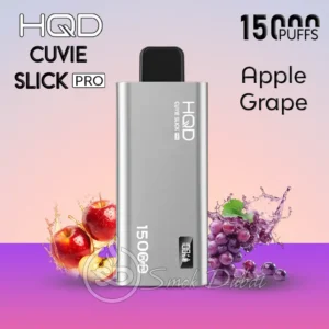 HQD-Cuvie-Slick-Pro-15000-Puffs-Apple-Grape