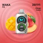 Waka-PA25000-Puffs-Disposable-mango-peach