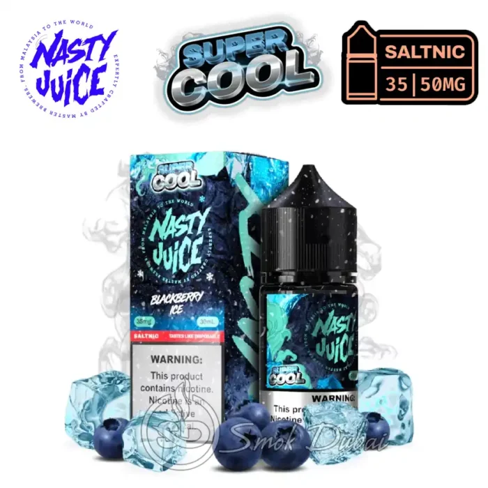 Buy Nasty Super Cool SaltNic-30mL Vape Jucie - Fast Delivery DXB