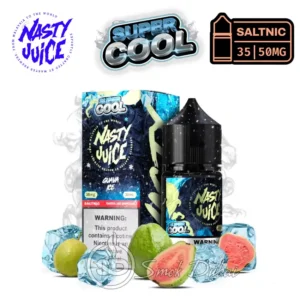 Nasty-Super-Cool-30ml-Salt-Nic-Vape-E-liquid-35mg-50mg-Guava-Ice