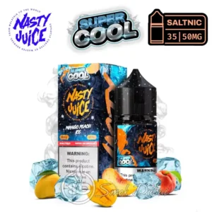 Nasty-Super-Cool-30ml-Salt-Nic-Vape-E-liquid-35mg-50mg-Mango-Peach-Ice