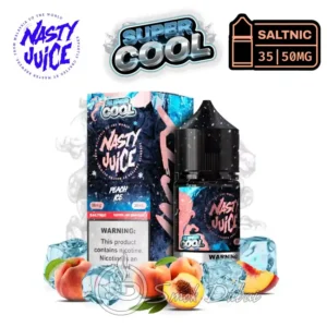 Nasty-Super-Cool-30ml-Salt-Nic-Vape-E-liquid-35mg-50mg-Peach-Ice