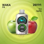 Waka-PA25000-Puffs-Disposable-two-apples