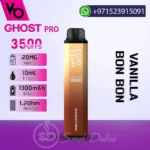 Vape-Bar-Ghost-Pro-3500-Puffs-Vanilla-Bon-Bon