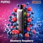 Fummo Nova 50000 Puffs Disposable Vape Blueberry Raspberry
