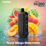 Fummo Nova 50000 Puffs Disposable Vape Peach Mango Watermelon