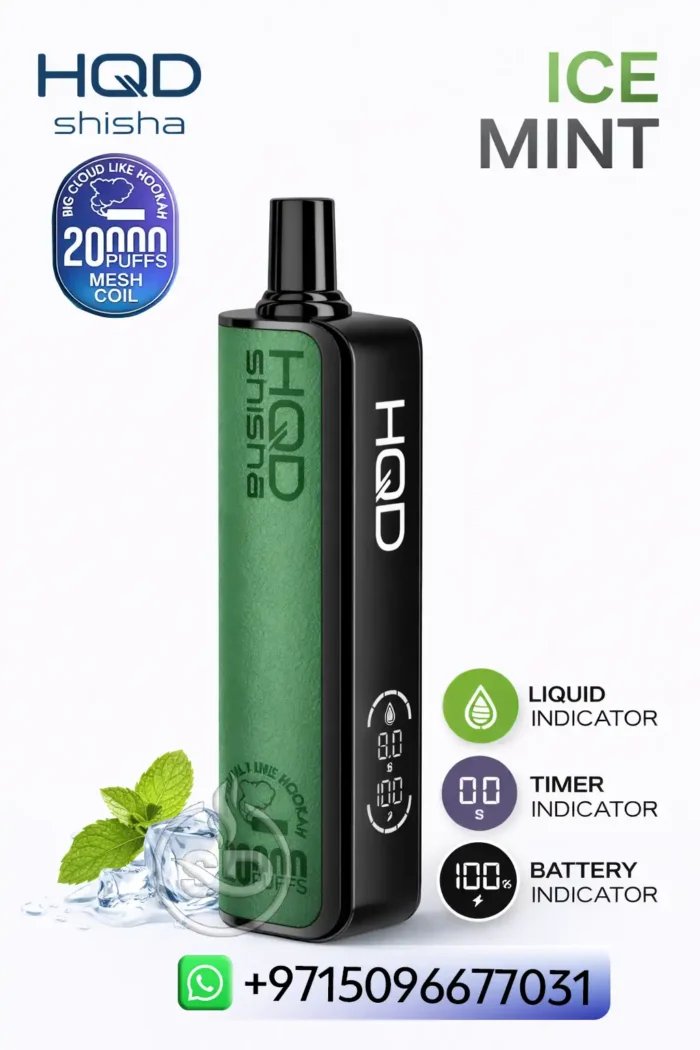HQD Shisha 20000 Puffs Disposable Vape