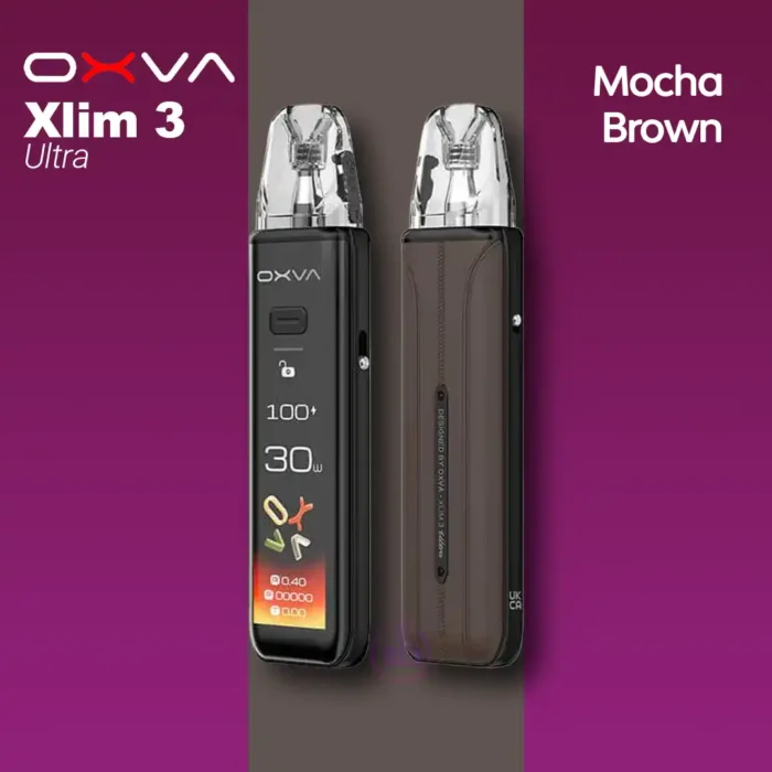 oxva xlim brown OXVA Xlim Go Lite Pod System Kit 1000mAh  everzon.com