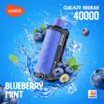 Vozol Gear Hookah 40000 Puffs Blueberry Mint