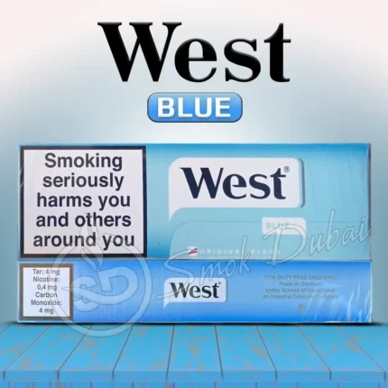west Blue cigarettes
