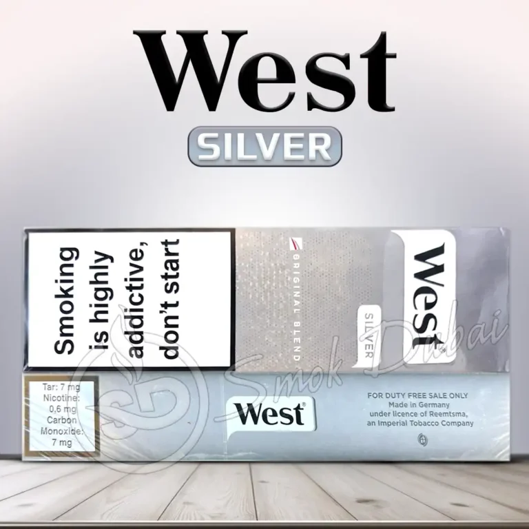 west Silver cigarettes