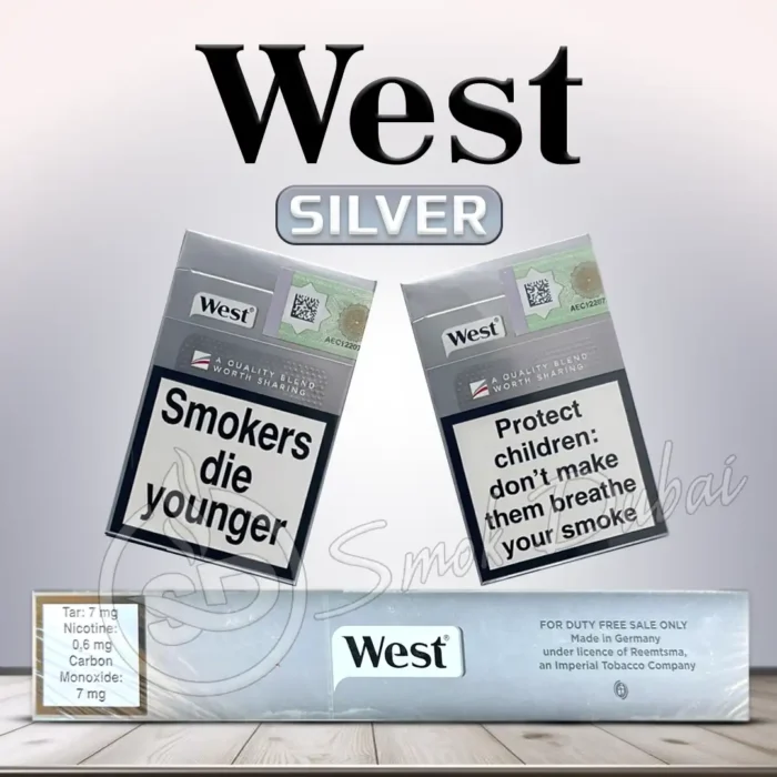 Buy West Silver Cigarettes UAE
