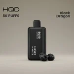 HQD MIRACLE 8,000PUFF 0MG Black Dragon