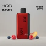 HQD MIRACLE 8,000PUFF 0MG Peach Berry