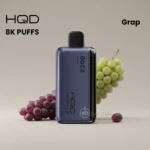 HQD MIRACLE 8,000PUFF 0MG grape