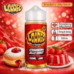 LOADED Strawberry Jelly Donut Vape JUICE 120ML-3mg And 6mg E-liquid