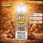 LOADED classic chocolate crepe Vape JUICE 120ML-3mg E-liquid