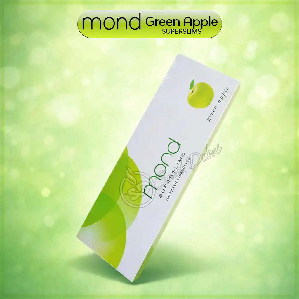 Mond Green Apple (Super Slim Cigarette) In Dubai,UAE mond-cigarette