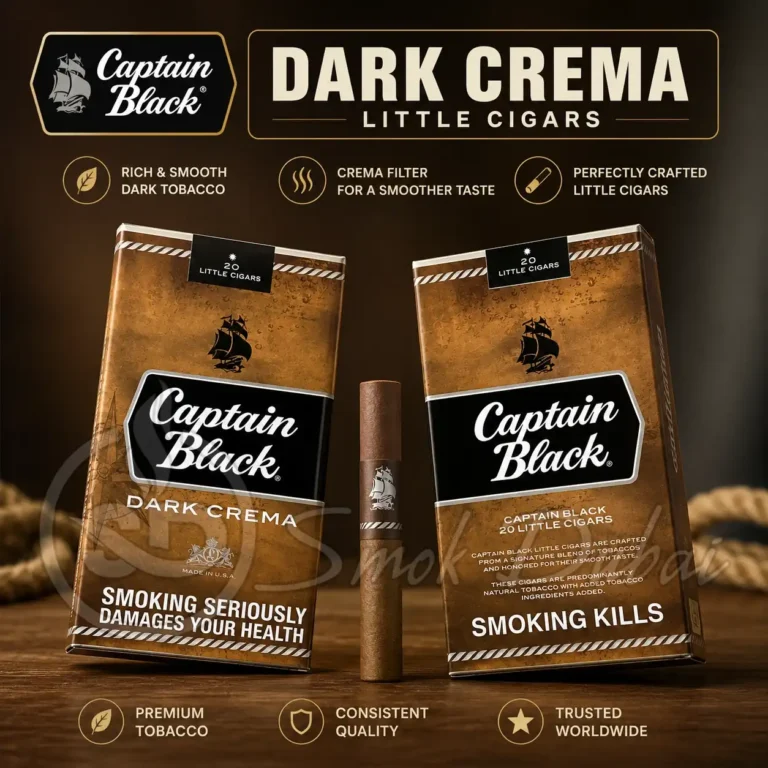 Captain Black Dark Crema Little Cigars In Dubai