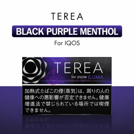 IQOS TEREA Japan Black Purple Menthol