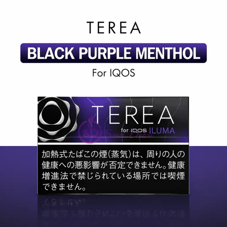 IQOS TEREA Japan Black Purple Menthol