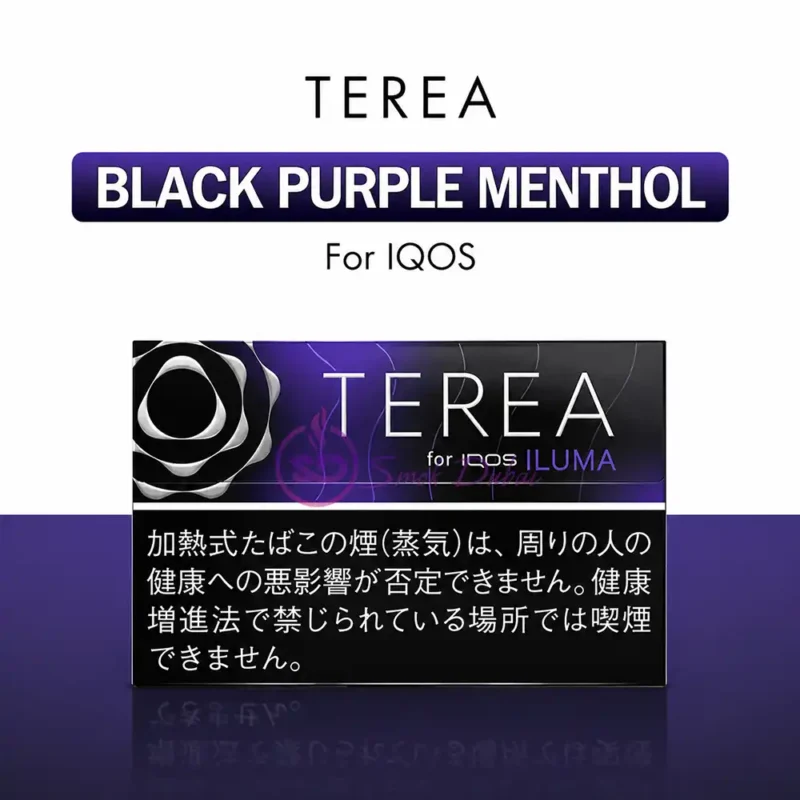IQOS TEREA Japan Black Purple Menthol