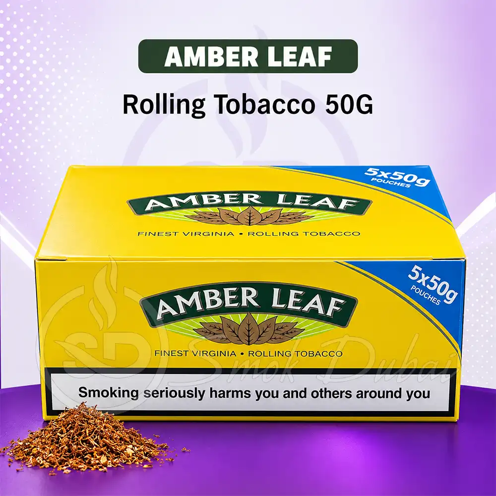 Amber Leaf Rolling Tobacco 50G-UAE Amber Leaf Rolling Tobacco