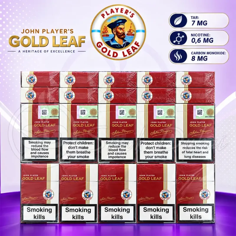 John Player Gold Leaf Cigarettes