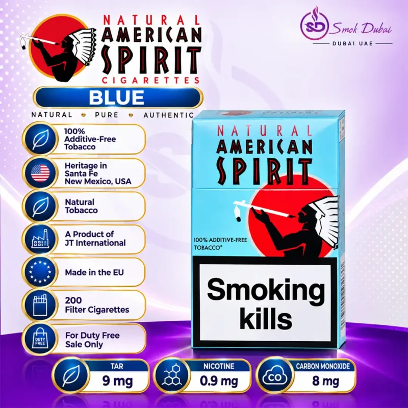 American Spirit Blue cigarettes
