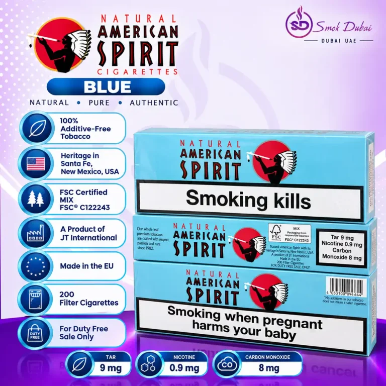 American Spirit Blue Cigarettes dubai