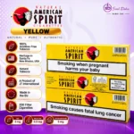 American Spirit Yellow Cigarettes Dubai, AED 190, SmokDubai - Image 2